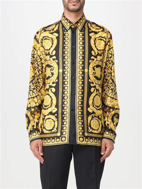 camicia versace vintage seta